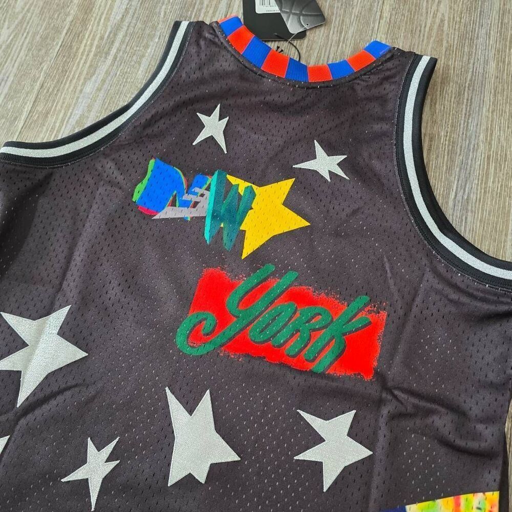 Mitchell & Ness A$AP Ferg x New York Knicks Swingman Jersey NY Men’s Large New - Picture 10 of 10